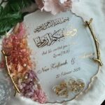 Round Nikah Ring Platter