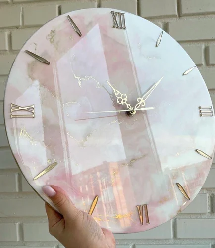 resin wall clock