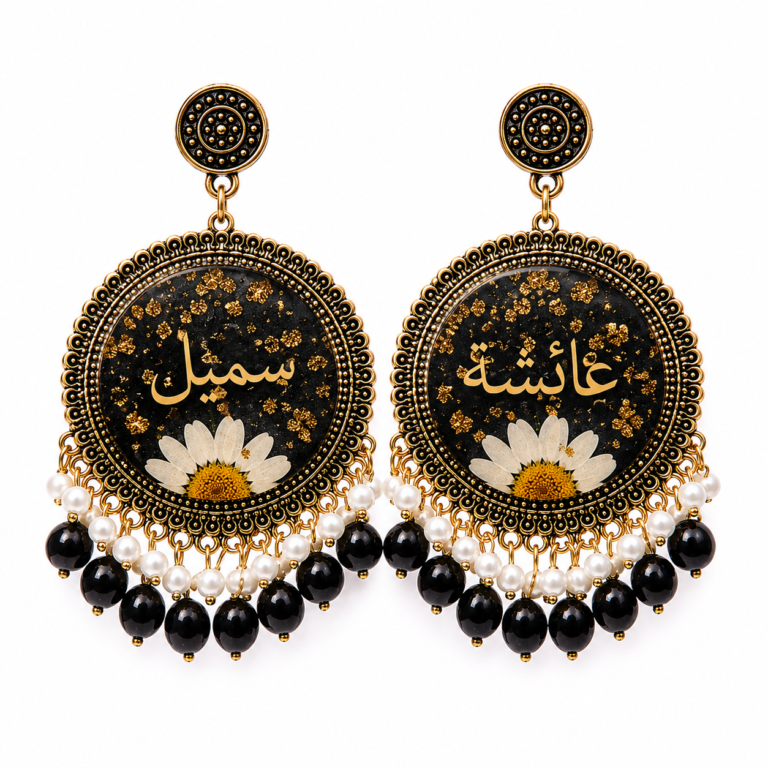 custom-arabic-name-earrings-handmade-resin-nikahrehmat